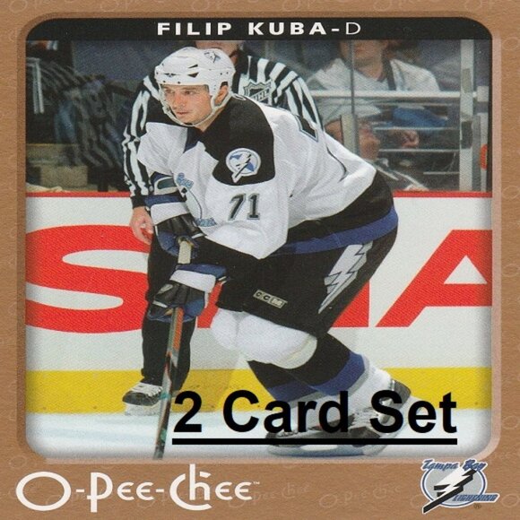 Filip Kuba - Tampa Bay Lightning Hockey Card Collection - Picture 1 of 3